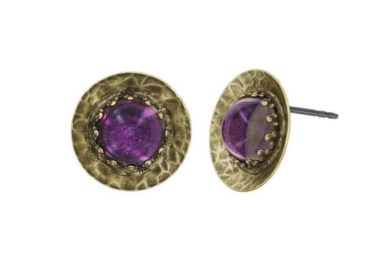 KONPLOTT Paar Ohrstecker Konplott: Ohrstecker Honey Drops in Space von KONPLOTT