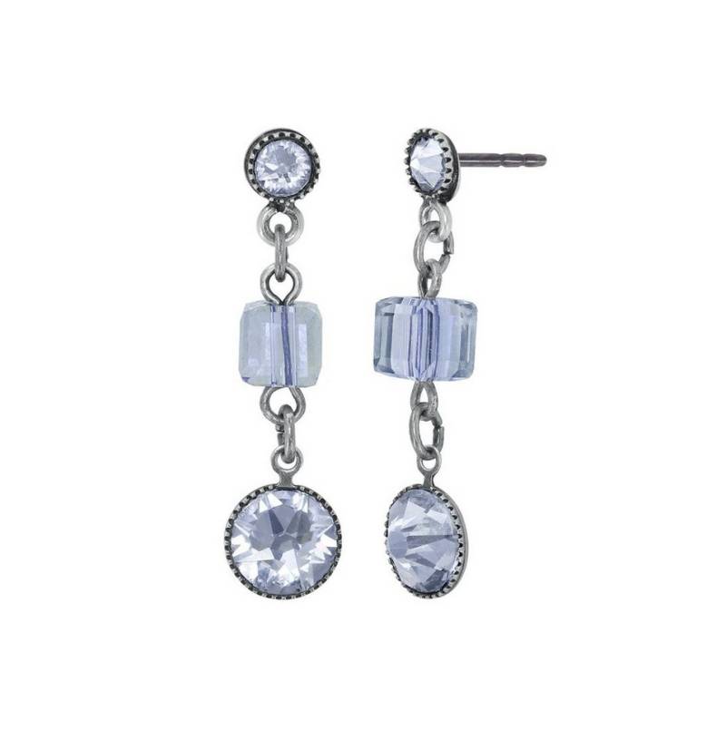 KONPLOTT Paar Ohrstecker Konplott: pendelnde Ohrstecker Cubes - long von KONPLOTT