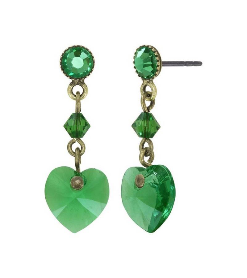 KONPLOTT Paar Ohrstecker Konplott: pendelnde Ohrstecker Hearts for Us von KONPLOTT