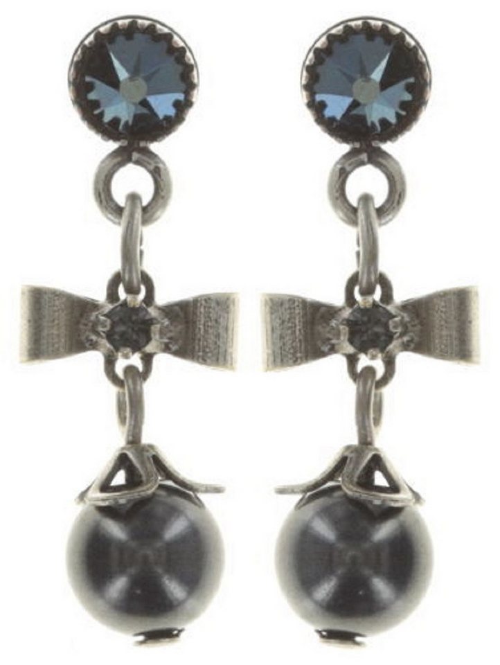 KONPLOTT Paar Ohrstecker Konplott: pendelnde Ohrstecker Pearls and Ribbons von KONPLOTT