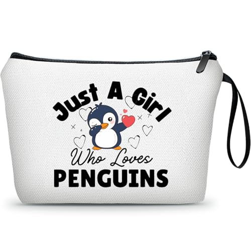 KONSOM Pinguin-Geschenke, Geburtstagsgeschenk für Mädchen, einzigartiges Geschenk für Freunde, kleine Make-up-Kosmetiktasche für Geldbörse, niedliche Geschenke für Kollegen, Teenager, Tochter, von KONSOM