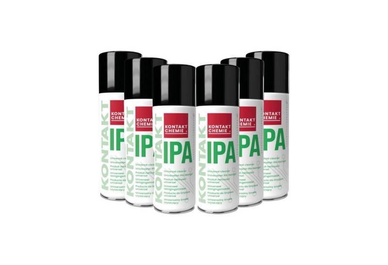 KONTAKT CHEMIE 6 Stück IPA-Reiniger, KONTAKT IPA, je 200ml Reinigungsspray KONTAKT CHEMIE 6 Stück IPA-Reiniger, KONTAKT IPA, je 200ml Reinigungsspray von KONTAKT CHEMIE
