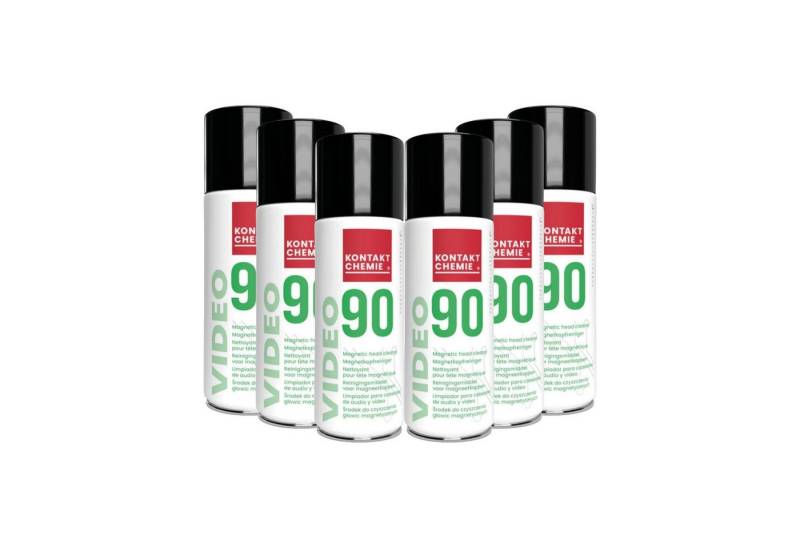KONTAKT CHEMIE 6 Stück Magnetkopfreiniger, VIDEO 90, je 400ml Reinigungsspray KONTAKT CHEMIE 6 Stück Magnetkopfreiniger, VIDEO 90, je 400ml Reinigungsspray von KONTAKT CHEMIE