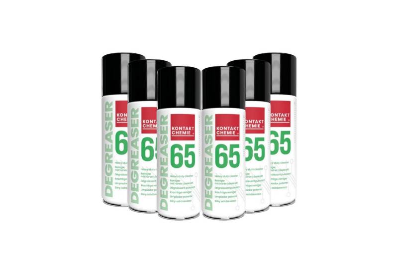 KONTAKT CHEMIE 6 Stück extra starker Elektronikreiniger, DEGREASER 65, 200ml Reinigungsspray KONTAKT CHEMIE 6 Stück extra starker Elektronikreiniger, DEGREASER 65, 200ml Reinigungsspray von KONTAKT CHEMIE