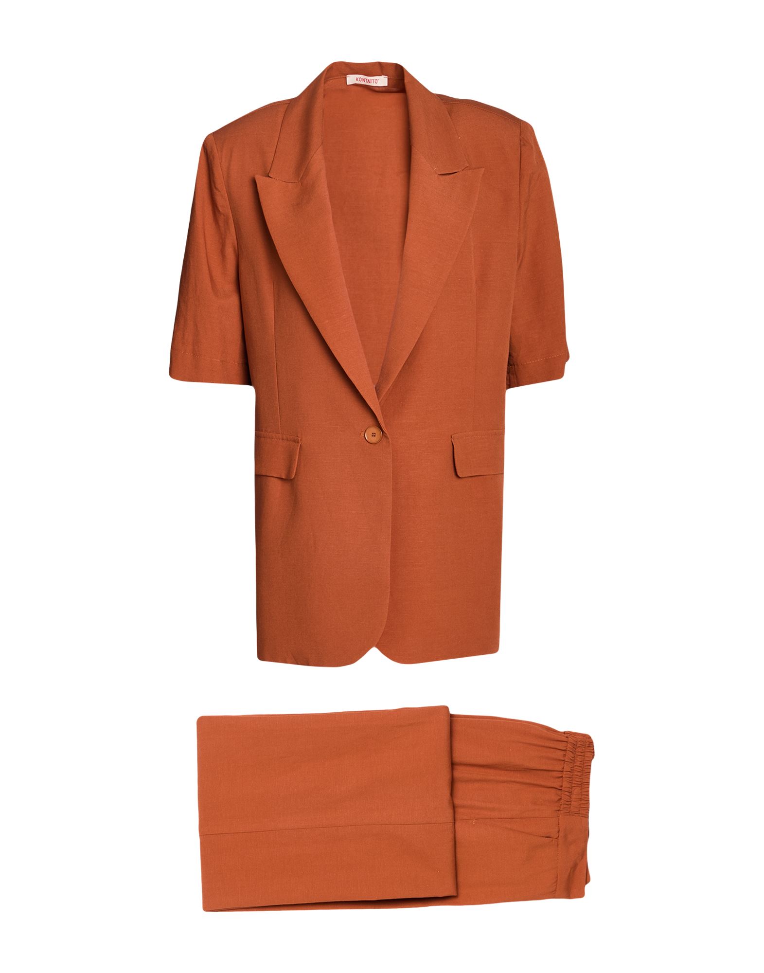 KONTATTO Anzug Damen Rostrot von KONTATTO