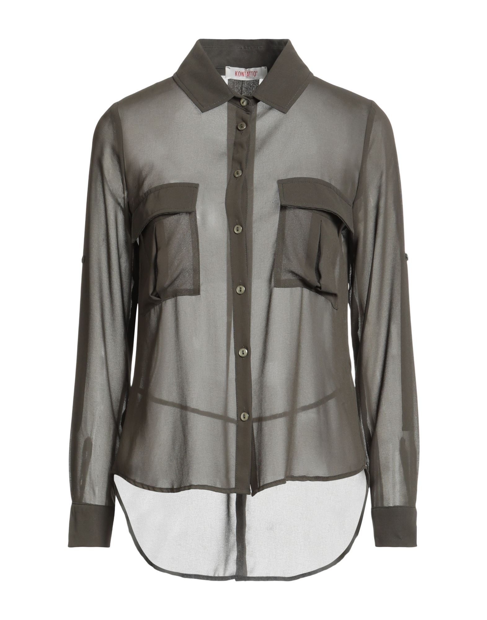 KONTATTO Hemd Damen Militärgrün von KONTATTO