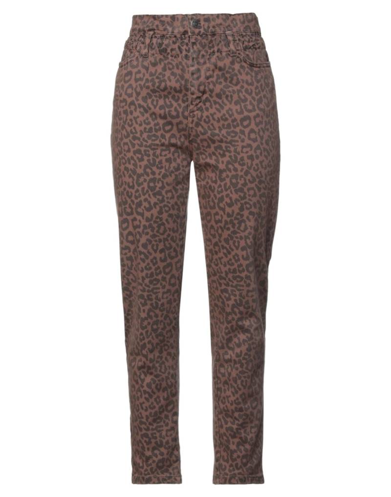 KONTATTO Jeanshose Damen Braun von KONTATTO