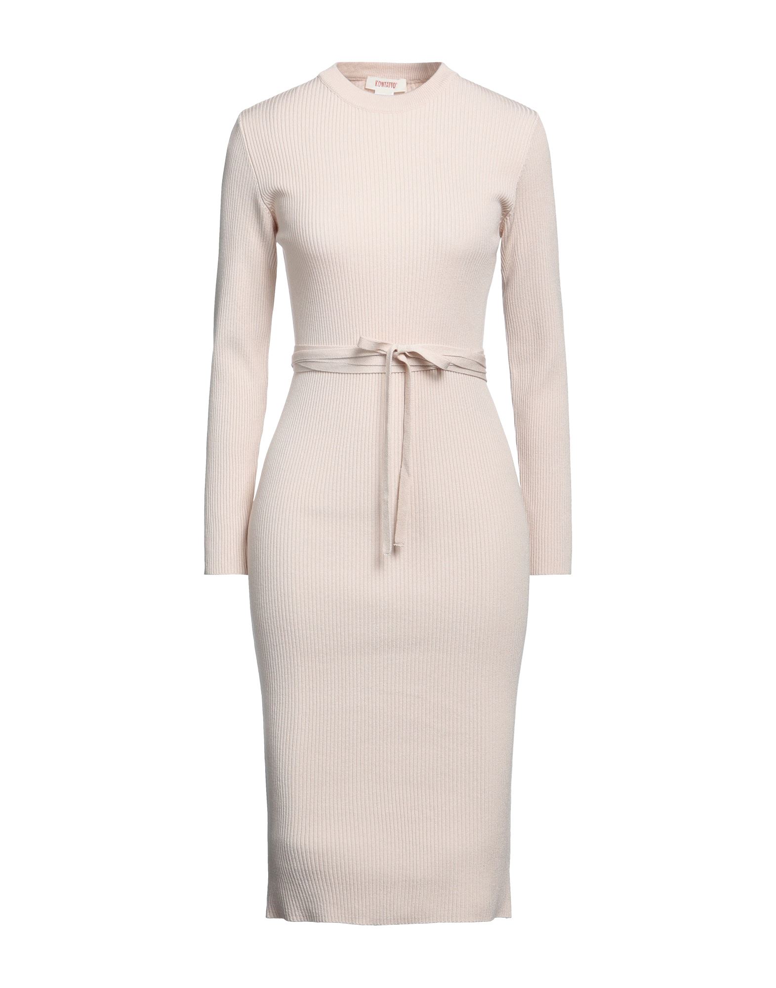 KONTATTO Midi-kleid Damen Beige von KONTATTO