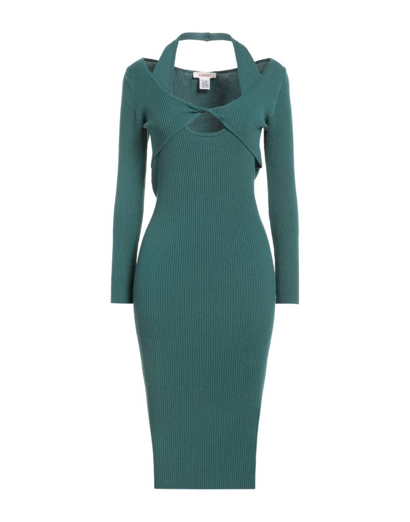 KONTATTO Midi-kleid Damen Aquamarin von KONTATTO