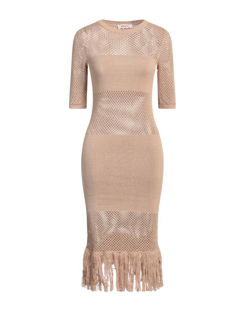 KONTATTO Midi-kleid Damen Sand von KONTATTO
