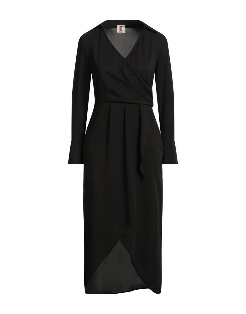 KONTATTO Midi-kleid Damen Schwarz von KONTATTO