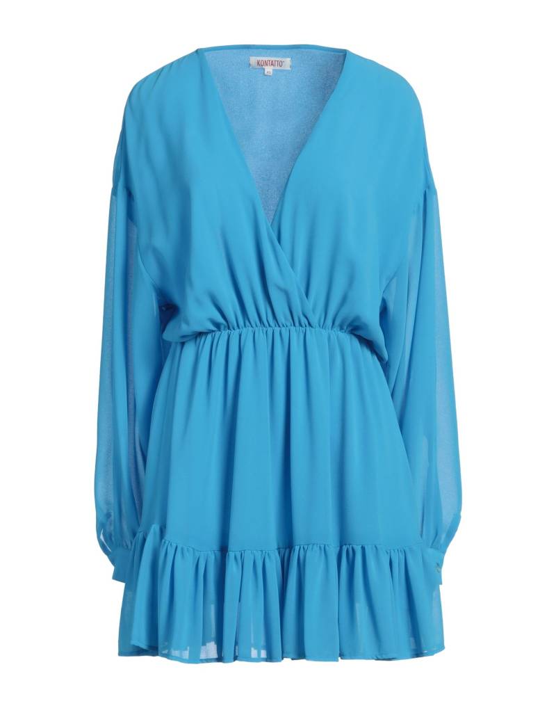 KONTATTO Mini-kleid Damen Azurblau von KONTATTO