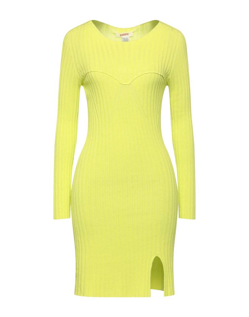 KONTATTO Mini-kleid Damen Limettengrün von KONTATTO