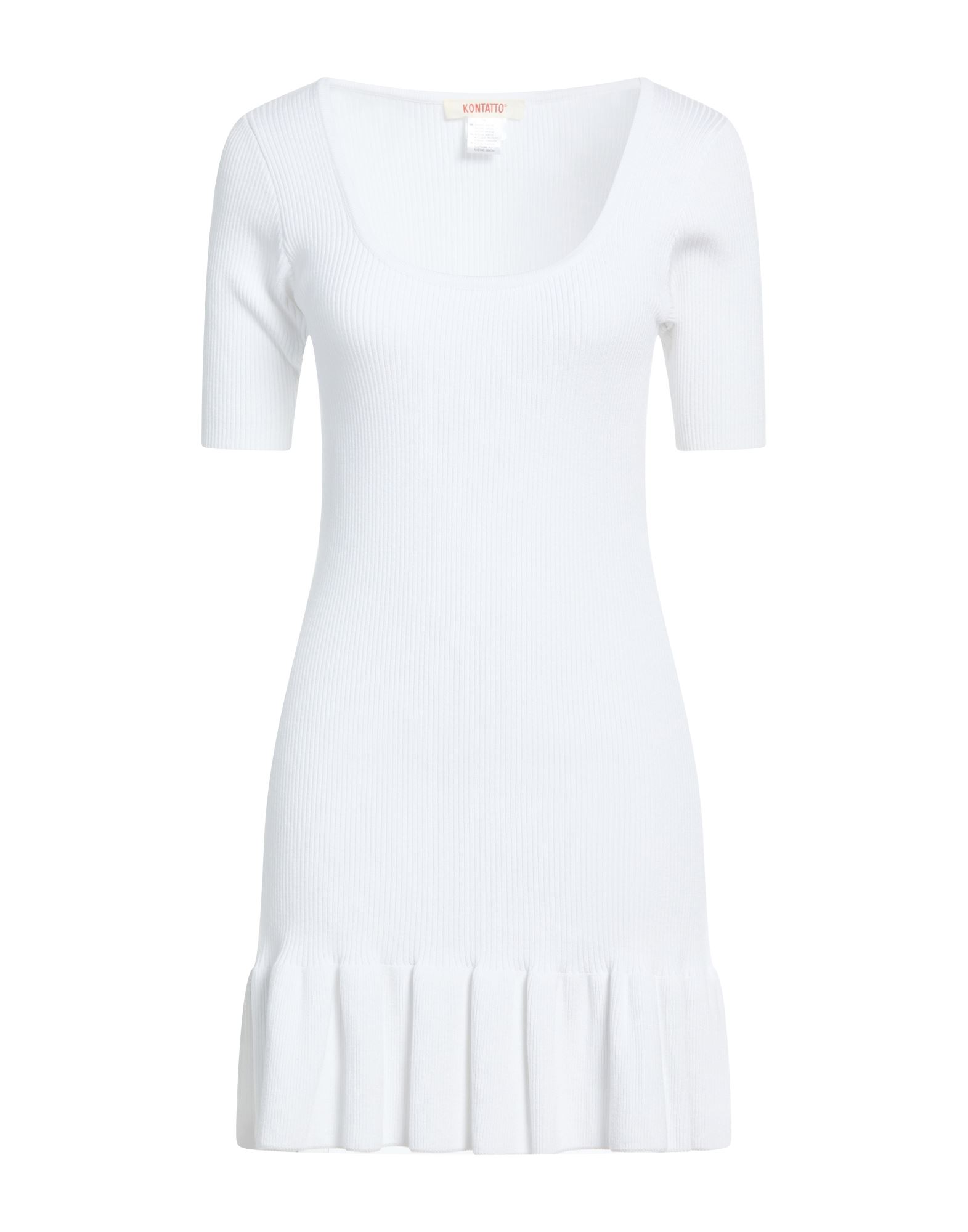 KONTATTO Mini-kleid Damen Weiß von KONTATTO