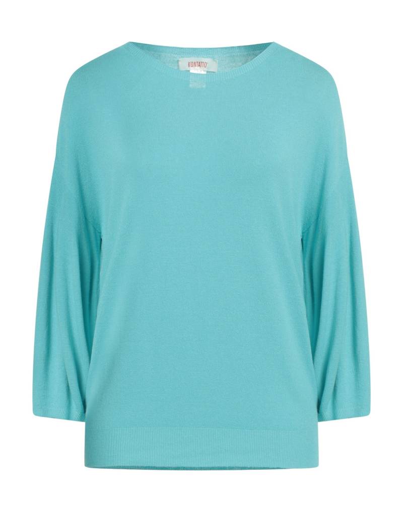 KONTATTO Pullover Damen Azurblau von KONTATTO
