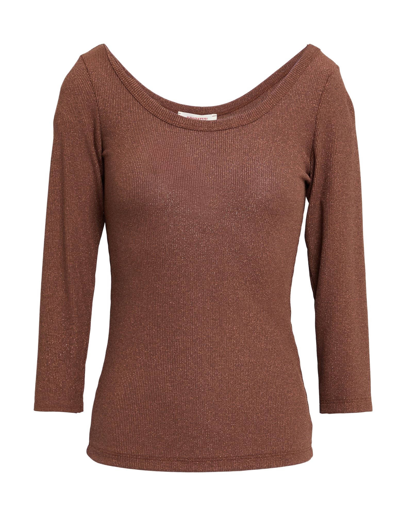 KONTATTO Pullover Damen Braun KONTATTO Pullover Damen Braun von KONTATTO