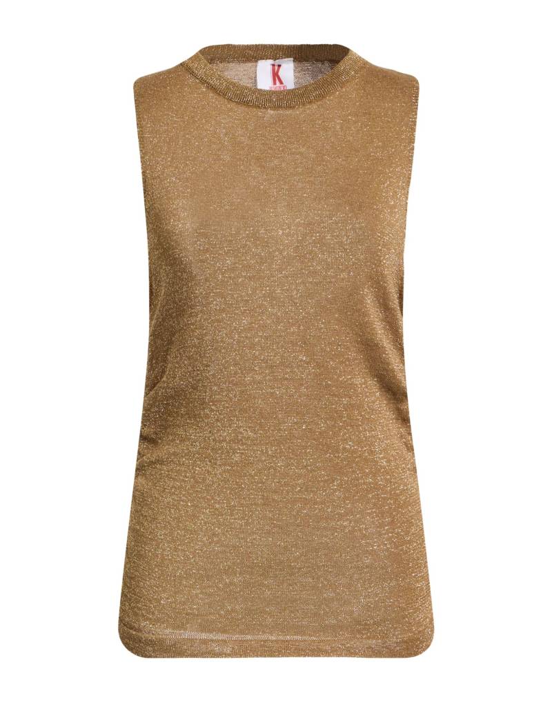 KONTATTO Pullover Damen Gold von KONTATTO