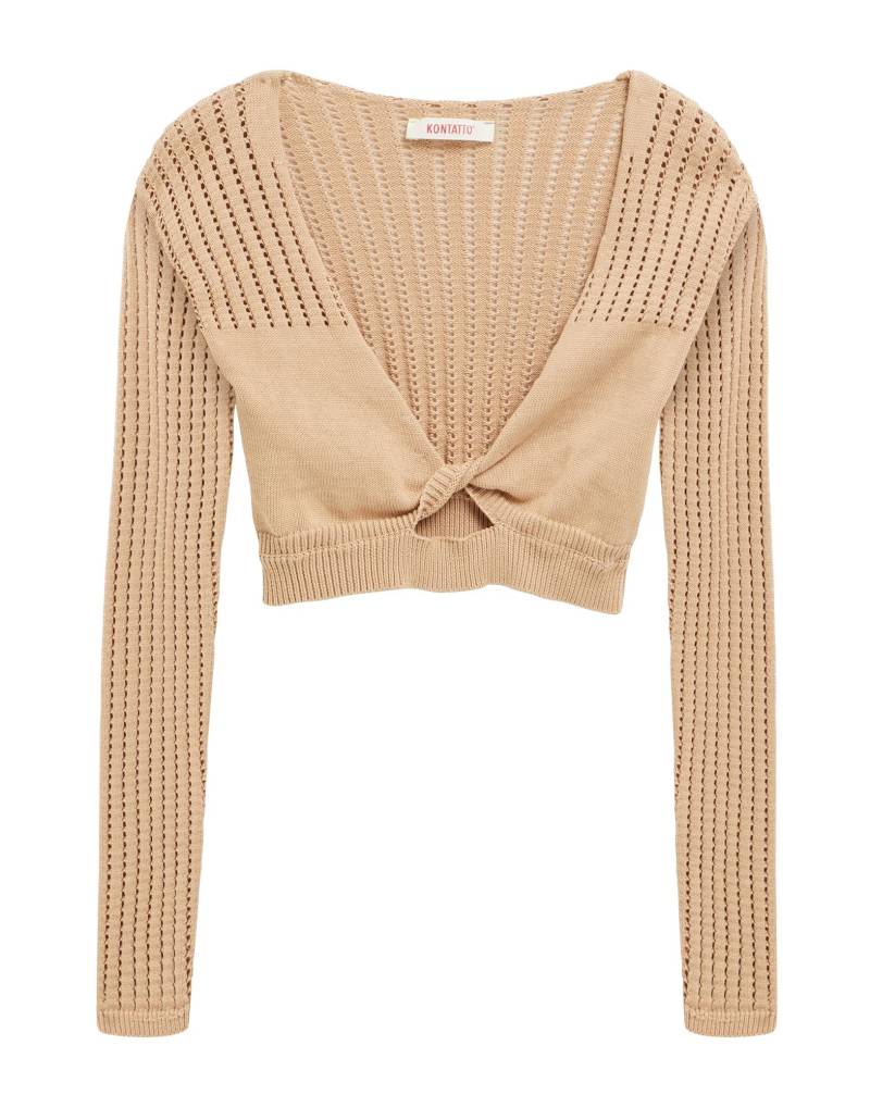 KONTATTO Pullover Damen Kamel von KONTATTO