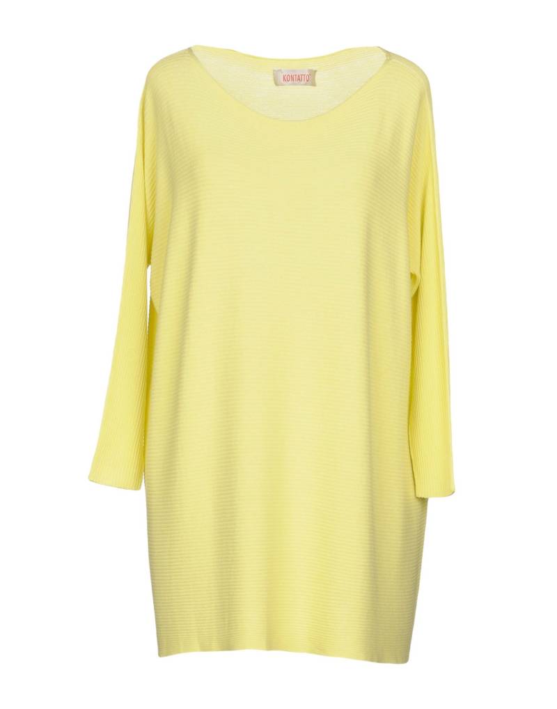 KONTATTO Pullover Damen Limettengrün von KONTATTO