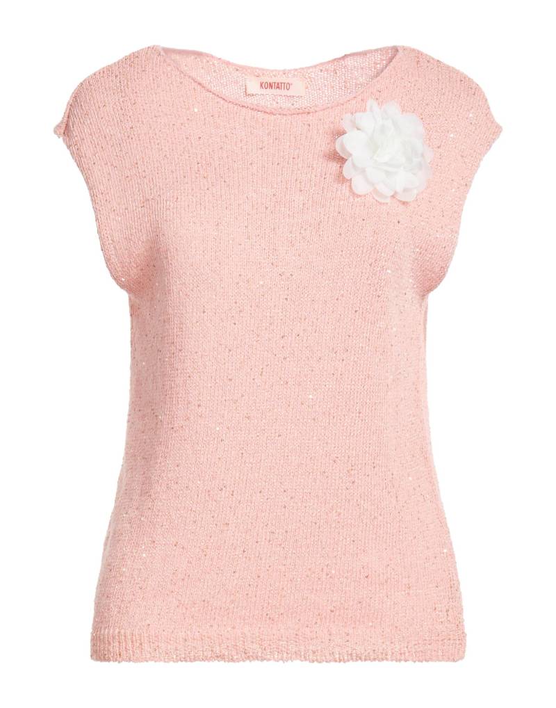 KONTATTO Pullover Damen Rosa von KONTATTO