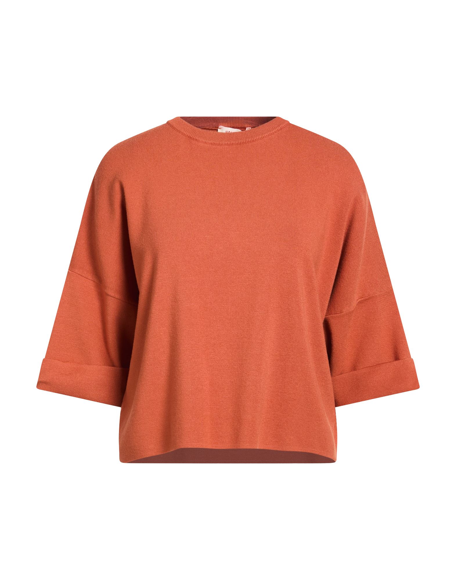 KONTATTO Pullover Damen Rostrot von KONTATTO