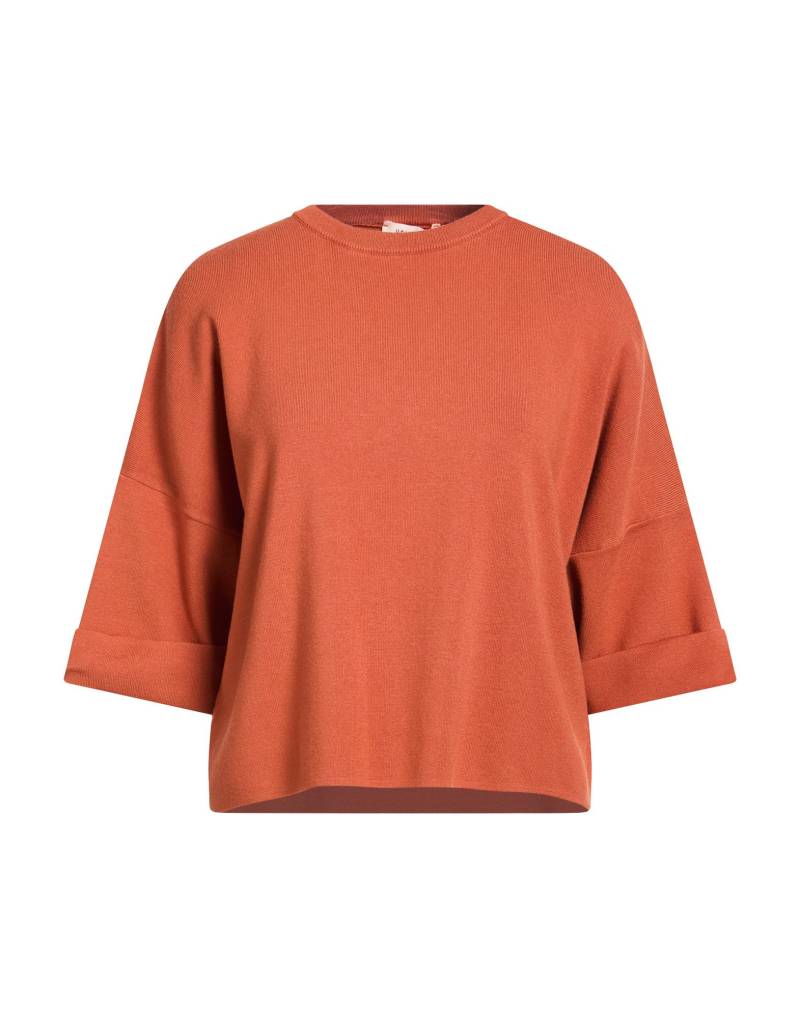 KONTATTO Pullover Damen Rostrot von KONTATTO