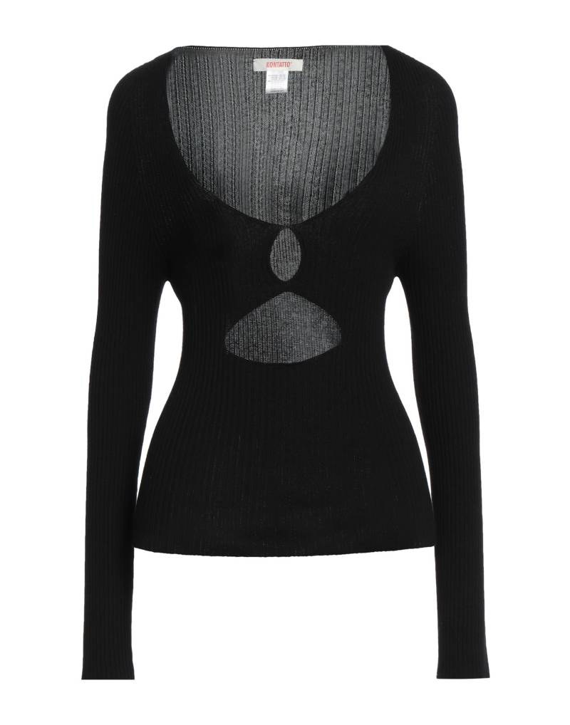 KONTATTO Pullover Damen Schwarz von KONTATTO