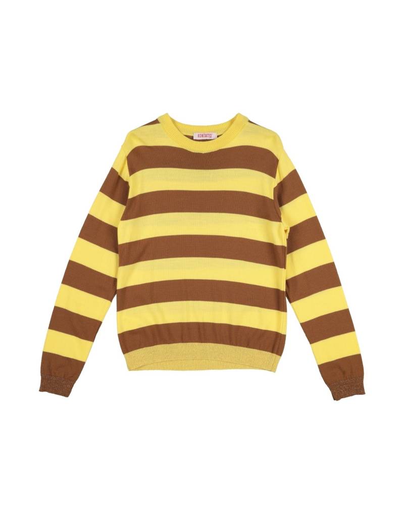KONTATTO Pullover Kinder Gelb von KONTATTO