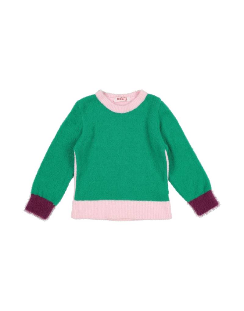 KONTATTO Pullover Kinder Smaragdgrün von KONTATTO