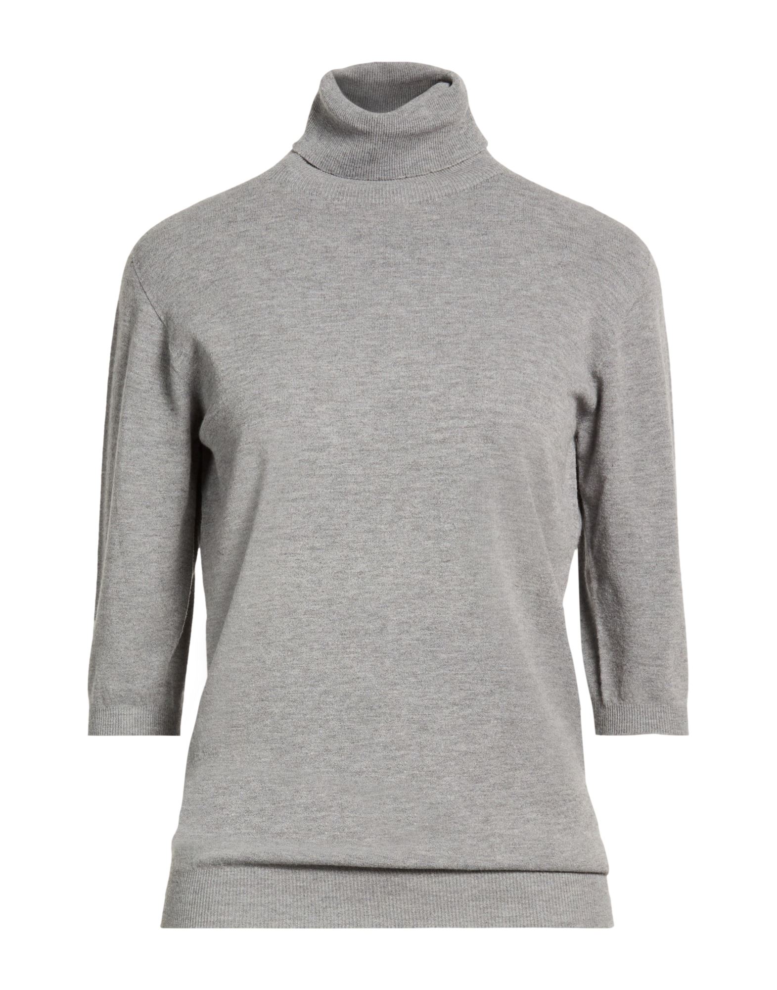 KONTATTO Rollkragenpullover Damen Grau von KONTATTO