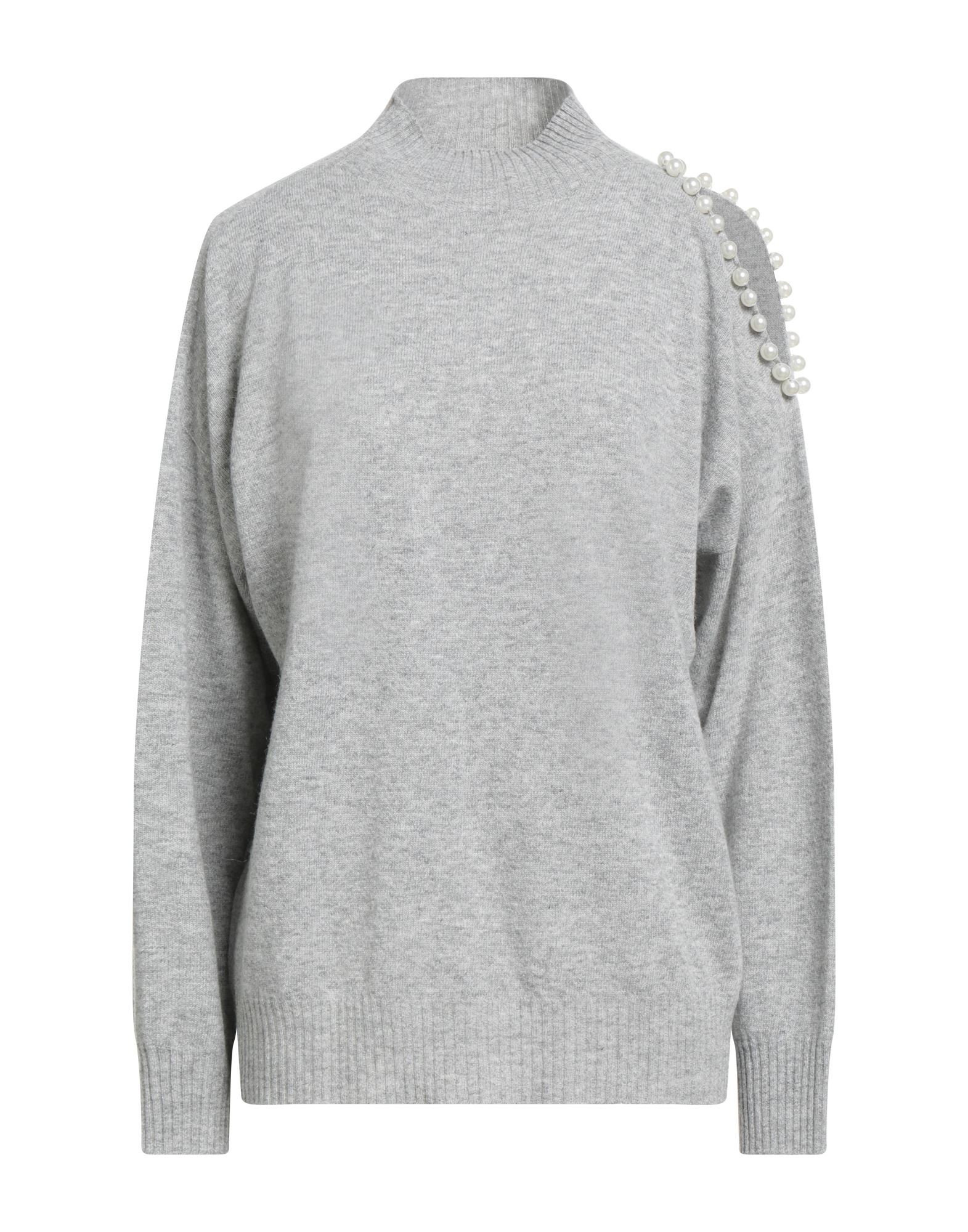 KONTATTO Rollkragenpullover Damen Hellgrau KONTATTO Rollkragenpullover Damen Hellgrau von KONTATTO