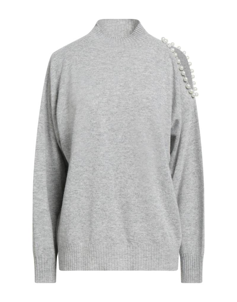 KONTATTO Rollkragenpullover Damen Hellgrau von KONTATTO