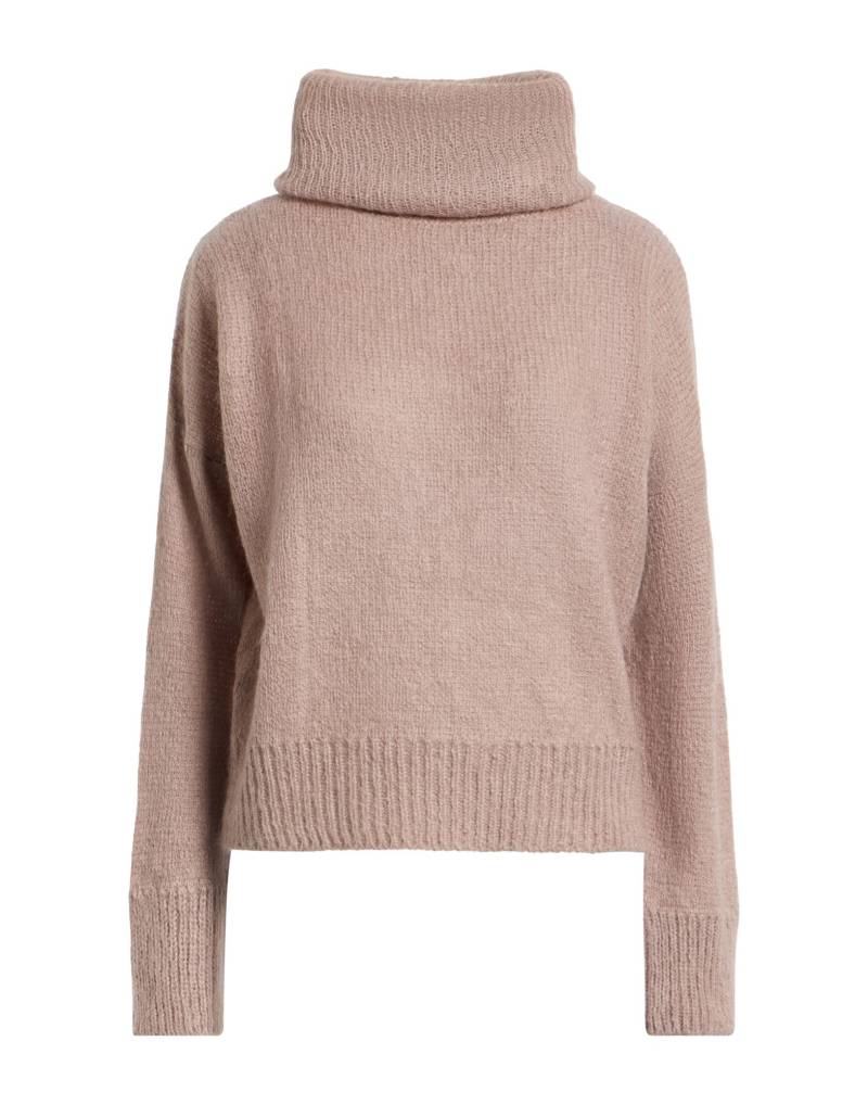 KONTATTO Rollkragenpullover Damen Maulwurfsgrau von KONTATTO