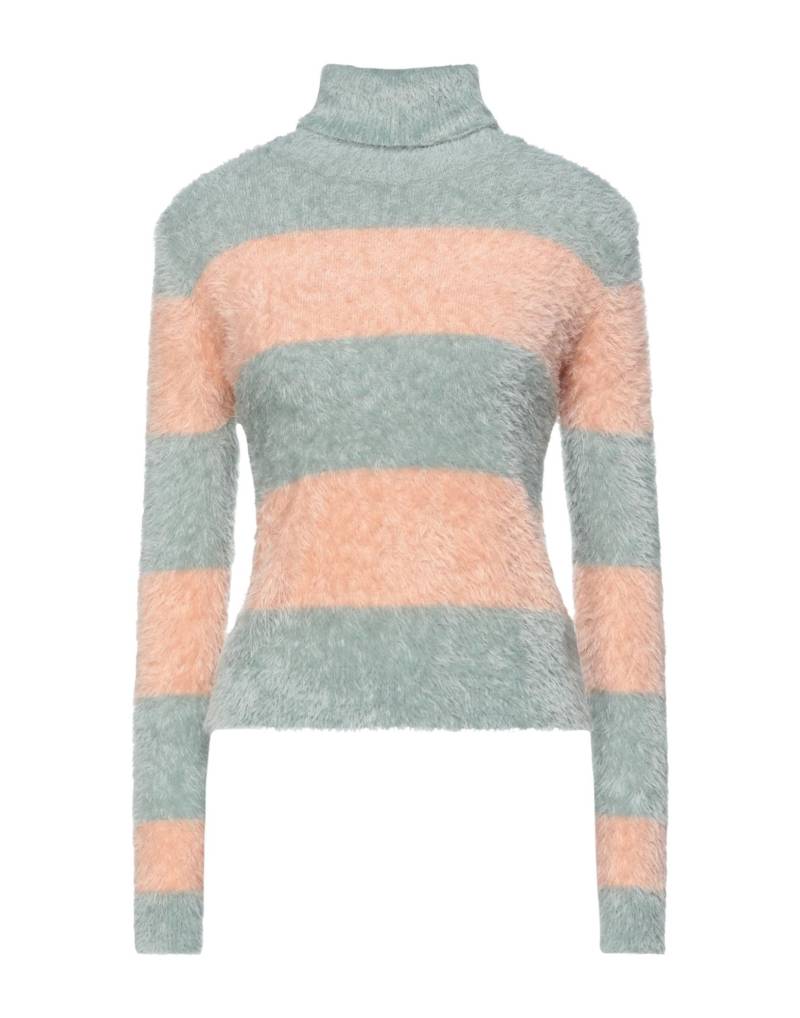 KONTATTO Rollkragenpullover Damen Säuregrün von KONTATTO