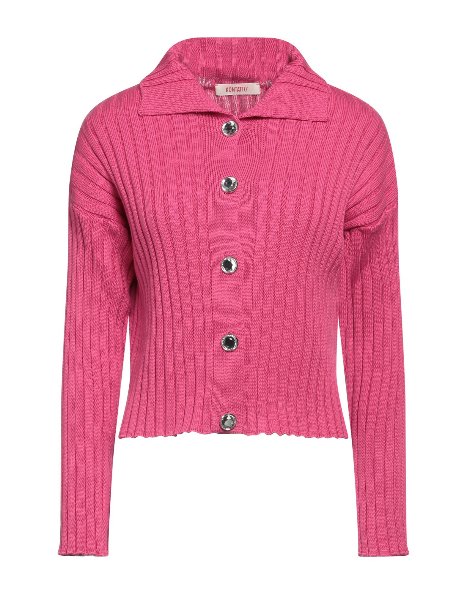 KONTATTO Strickjacke Damen Magenta von KONTATTO