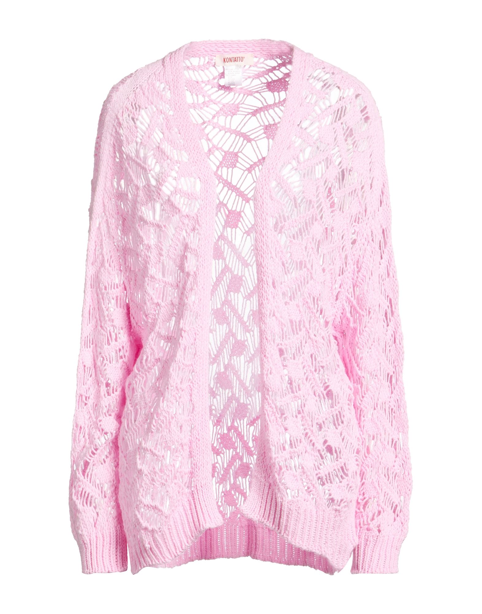 KONTATTO Strickjacke Damen Rosa von KONTATTO