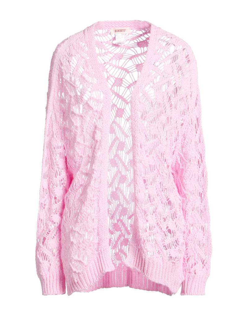 KONTATTO Strickjacke Damen Rosa von KONTATTO