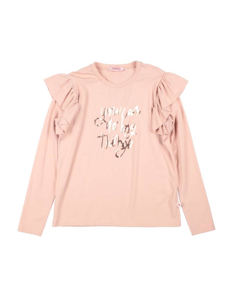 KONTATTO T-shirts Kinder Hellrosa von KONTATTO