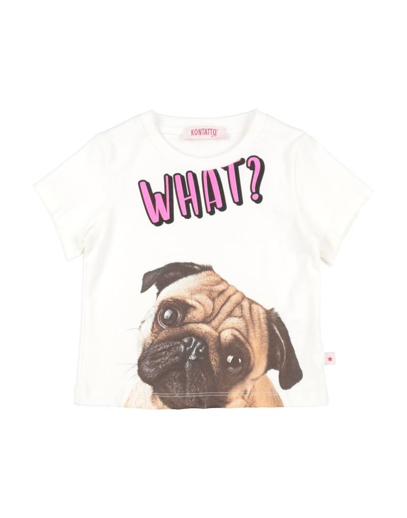 KONTATTO T-shirts Kinder Weiß von KONTATTO
