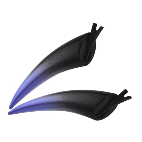 KONTONTY Gothic Horn Haarspangen Halloween Haarschmuck Frauen Mädchen Haarschmuck Dekorative Spangen Aus Horn von KONTONTY