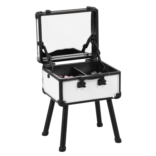 KONTONTY Miniatur Schminkbox Für Puppenhaus Kosmetikset-Ornament Winzige Dekoration Mini-Spielzeug Make-up-Box-Modell von KONTONTY