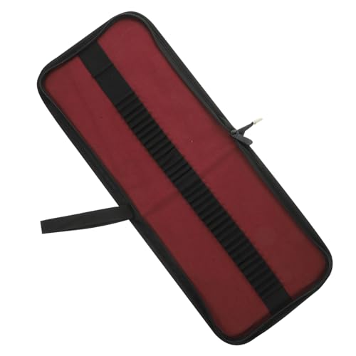 KONTONTY Faltbares Stifteetui Aus Canvas Aufbewahrungstasche Für Stifte Federmäppchen Leicht Zu Transportieren von KONTONTY