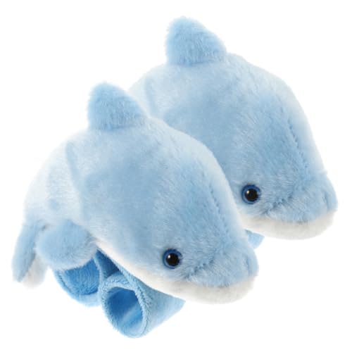 KONTONTY 2 Stück Plüsch Slap Armbänder für Lustige Tiermotiv Handgelenk Spielzeuge Geburtstagsgeschenk oder Halloween Belohnung von KONTONTY