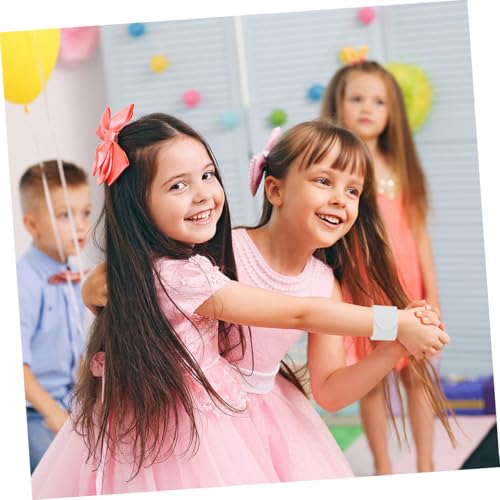 KONTONTY 24 Stück Teiliges DIY Schnapparmband für Kreative Klatscharmbänder zum Bemalen Einfache Handhabung als Kindergeburtstag Mitgebsel und Party Favor Vielseitig Gestaltbar von KONTONTY