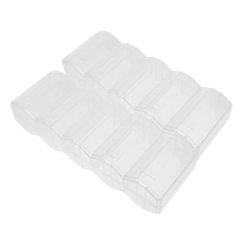 KONTONTY 2Stücke Pokerchip Box aus Kunststoff Multi Grid Organizer für Pokerkarten und Chips für Pokerabende und Spieleabend Zubehör von KONTONTY