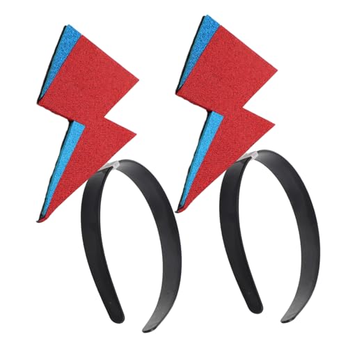 KONTONTY 2er Satz Lustiges Stirnband Für Frauen Und Mädchen Party Accessoires Festival Bänder Foto Booth Requisiten Weihnachtsparty Dekoration von KONTONTY