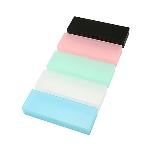 KONTONTY 5st Etui Klarer Stifthalter Multifunktionales Federmäppchen Multifunktions-federmäppchen Praktisches Federmäppchen von KONTONTY