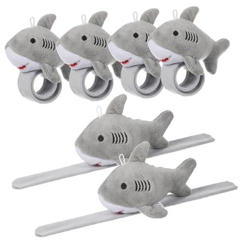 KONTONTY 6stücke Plüsch Tier-schlagarmbänder Füllbare Schlagarmbänder Plüsch-tier-armbänder Cartoon-schlagarmbänder Für Handgelenk von KONTONTY