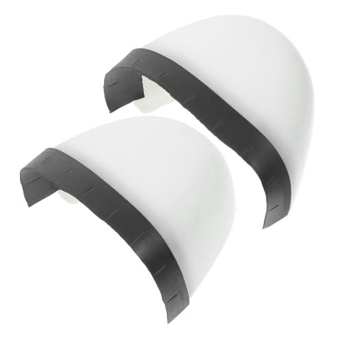 KONTONTY Arbeits Schuhspitzenschutz Kunststoff Zehenschutz mit Mittelfußschutz für Herren Damen Schutz vor Quetschungen und Durchstichen Gemäß Arbeitsschutzstandard von KONTONTY