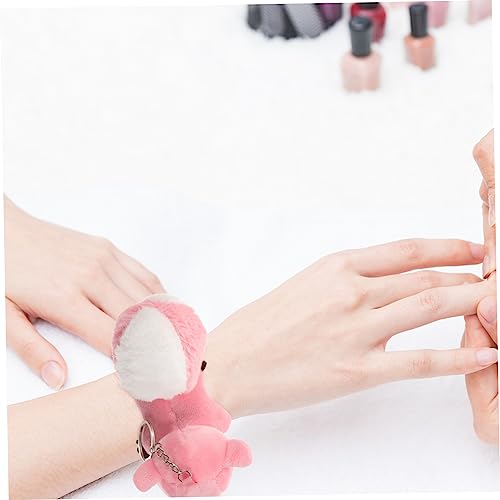 KONTONTY Armreif mit Eichhörnchen Weiches Kuscheltier Kindgerechtes Tier Slap Armband Lustiges Party für Kindergeburtstag Sicher und Langlebig von KONTONTY